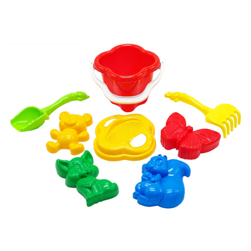 Пісочний&nbsp;набір&nbsp;"Дзвіночок"&nbsp;№2 Colorplast 0985 Червоний 0985(Red) фото