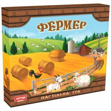 Дитяча настільна гра "Фермер" 0758 від 6 років 0758 фото