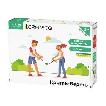 Гра для активного дозвілля "Круть-Шверть" Igroteco 900668 мотузка 3 метри 900668 фото