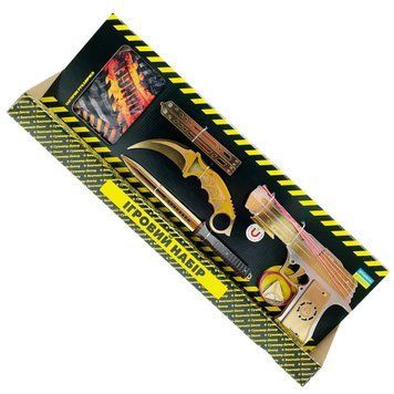 Сувенірний ігровий набір Big Box "Gold 2" BB-G2 дерево BB-G2 фото