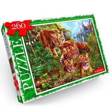 Пазл "Тигри" Danko Toys C260-13-02, 260 ел. C260-13-02 фото