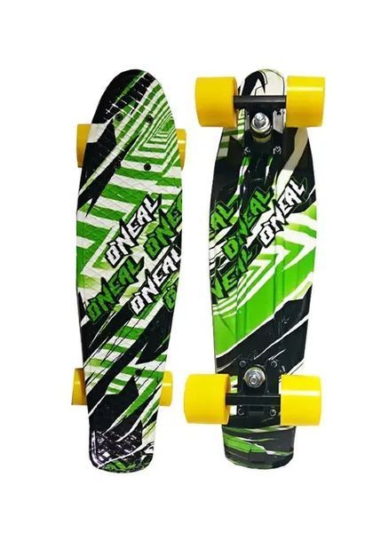 Пенні борд скейтборд Penny Board Fish Skateboards 22" ABEC-7 з колесами, що світяться MA-262 фото