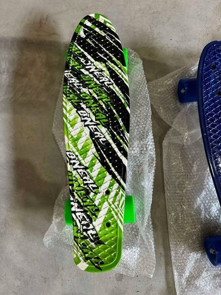 Пенні борд скейтборд Penny Board Fish Skateboards 22" ABEC-7 з колесами, що світяться MA-262 фото