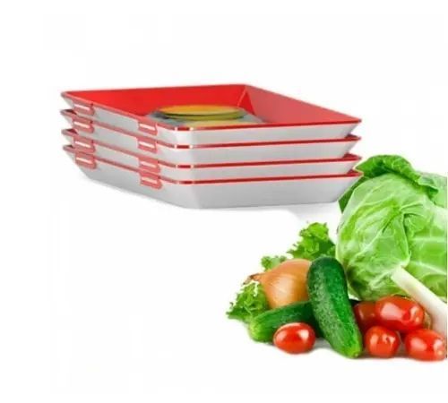 Багаторазовий вакуумний лоток для зберігання харчових продуктів Clever Tray 5403124 фото