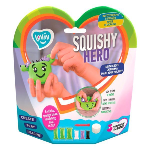 Набір для ліплення з повітряним пластиліном Squishy Cactusita TM Lovin 70124 70124 фото
