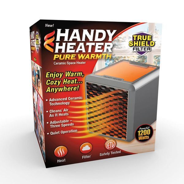 Великий Керамічний нагрівач Heater Pure Warmth 1500W PURE15 фото