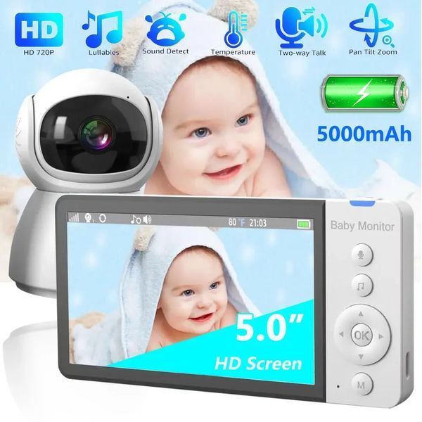 Цифрова відеоняня радіоняня baby monitor hd screen mini nyana 2128591 фото
