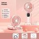 Портативний міні вентилятор Mini fan AND892 з підставкою для телефону та дисплеєм 2053343 фото 8