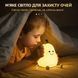 Дитячий силіконовий нічник-світильник &laquo;Груша&raquo; з LED-підсвіткою, 7 кольорами й USB-зарядкою LAMP40 фото 3