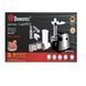 М'ясорубка електрична Domotec MS-2027 3в1 4500W із соковижималкою, терками та шатківниками 20110154 фото 2
