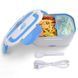 Ланчбокс з підігрівом їжі 220V, Electric lunch box, ланч-бокс Блакитний pr65638435/1-1 фото 2