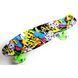 Пенні борд скейтборд Penny Board Fish Skateboards 22" ABEC-7 з колесами, що світяться MA-262 фото 5