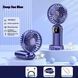 Портативний міні вентилятор Mini fan AND892 з підставкою для телефону та дисплеєм 2053343 фото 9