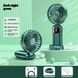Портативний міні вентилятор Mini fan AND892 з підставкою для телефону та дисплеєм 2053343 фото 2