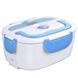 Ланчбокс з підігрівом їжі 220V, Electric lunch box, ланч-бокс Блакитний pr65638435/1-1 фото 3