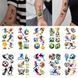 Набір дитячих тимчасових тату "Футбол №1" football-tattoo-mini-set- 10 штук по 12*7 см football-tattoo-mini-set- фото 1