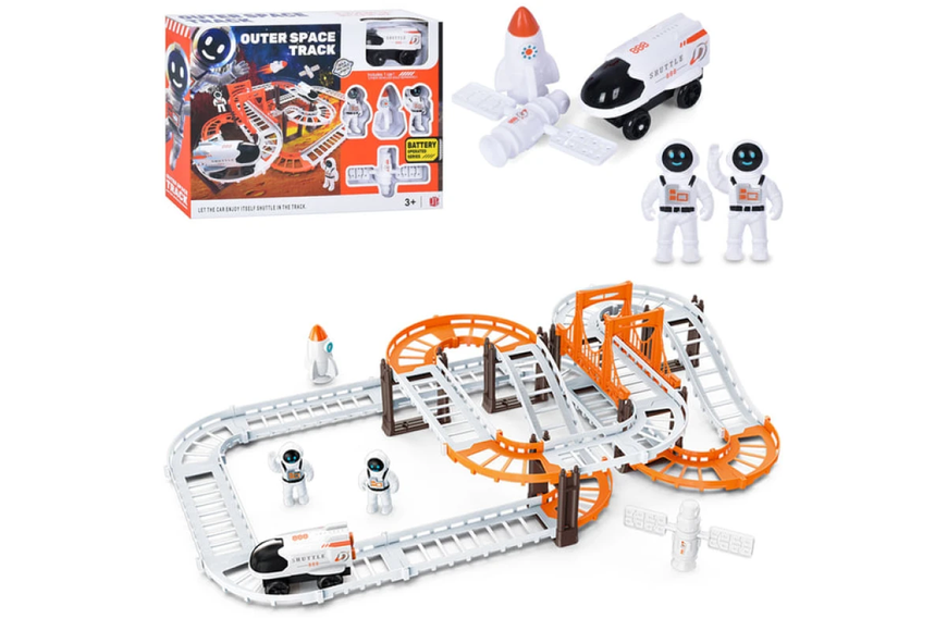 Конструктор космічний трек Outer Space Track зі звуковими ефектами та світлом G6436 фото