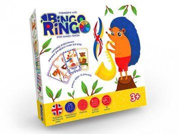 Дитяча настільна гра "Bingo Ringo" GBR-01-01EU укр /англ мовами GBR-01-01EU фото