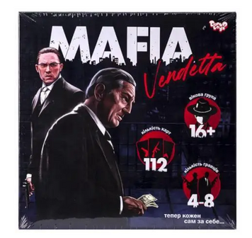 Настільна гра MAFIA Vendetta MAF-01-01U укр MAF-01-01U фото