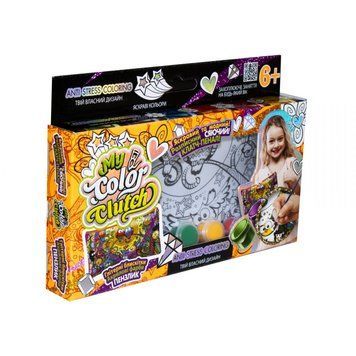 Пенал розмальовка "My color Clutch" Danko Toys CCL-01-01U Дві сови CCL-01-06U фото