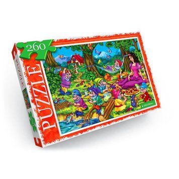 Пазли дитячі "Білосніжка" C260-12-09, 260 елементів C260-12-09 фото
