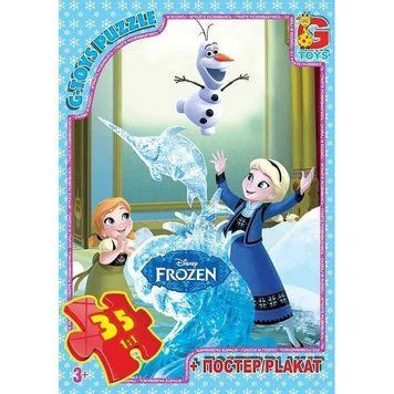 Пазли дитячі "Frouzen" Крижане Серце FR033, 35 елементів FR033 фото