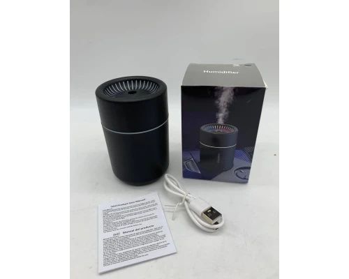 Автомобільний зволожувач повітря з підсвічуванням, USB, Чорний / Аромадіфузор в машину G6663 фото