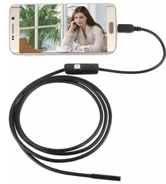 Камера Ендоскоп Android та PC Endoscope, гнучка USB-камера (100P) 2 м 2221114 фото