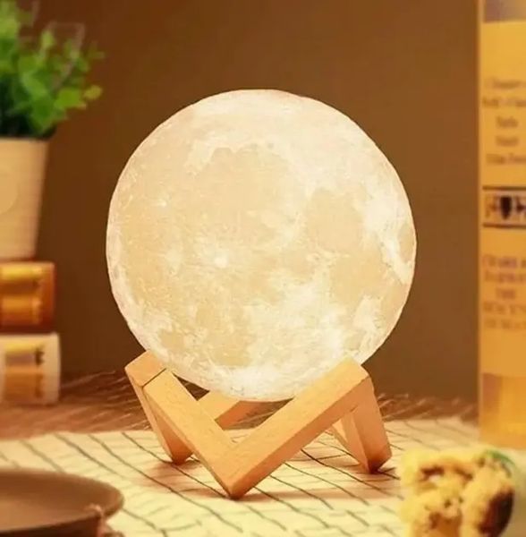 Настільний світильник місяць Magic 3D Moon Light Від Акумулятора karl5641650 фото