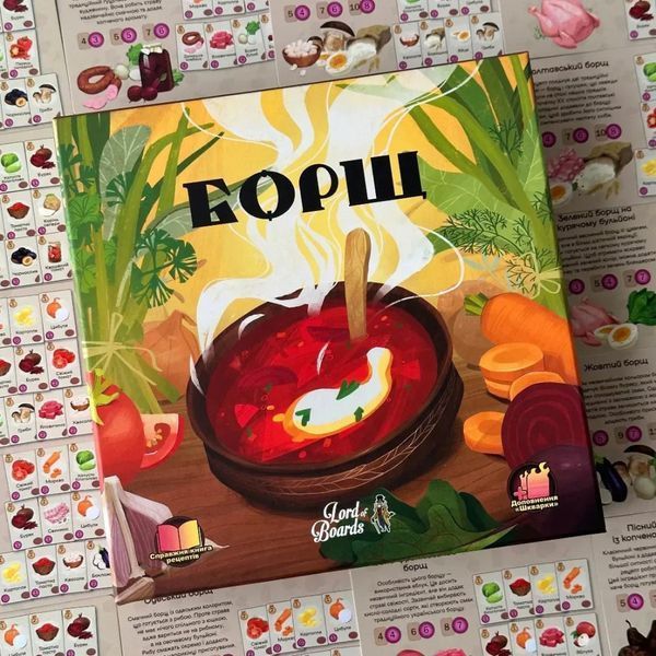 Настільна карткова гра "Борщ" LOB2404UA від 2 до 7 гравців LOB2404UA фото