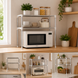 Полиця-органайзер для мікрохвильової печі Multifunctional storage rack / Multifunctional storage rack / Кухонна полиця-стелаж 2054204 фото 1