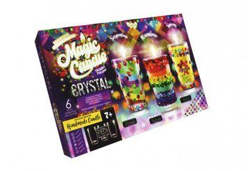 Комплект креативної творчості MAGIC CANDLE CRYSTAL 7320DT, 3 свічки в комплекті MgC-02-01 фото
