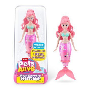 Інтерактивна іграшка Чарівна русалочка Рожева зірка Pets & Robo Alive 9567A 9567A фото