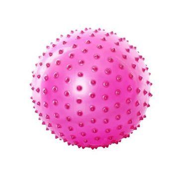Мяч масажний MS 0023 8 дюймів Рожевий MS 0023(Pink) фото