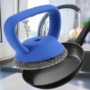 Щітка для миття посуду, сковорідок CLEANING BRUSH AND-3 з ручкою 2052848 фото