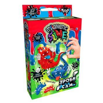 Безпечний набір для проведення дослідів "Crazy Slime Magnetic" SLM-Mg-02-01U,02U міні Вид 1 SLM-Mg-02-01U фото