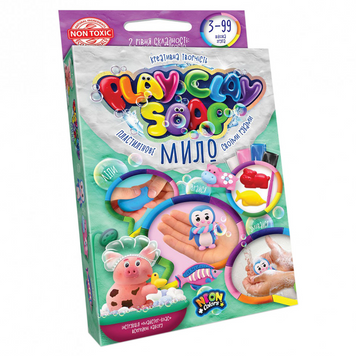 Набір креативної творчості "Пластилінове мило" Play Clay Soap PCS-02 маленький Пінгвін PCS-02-01U фото
