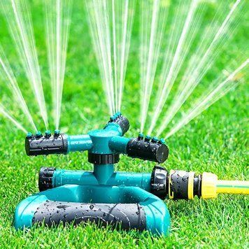 Розумна система поливання NEW автоматичний для газонів на 360 градусів Lawn Sprinkler LAS360 фото