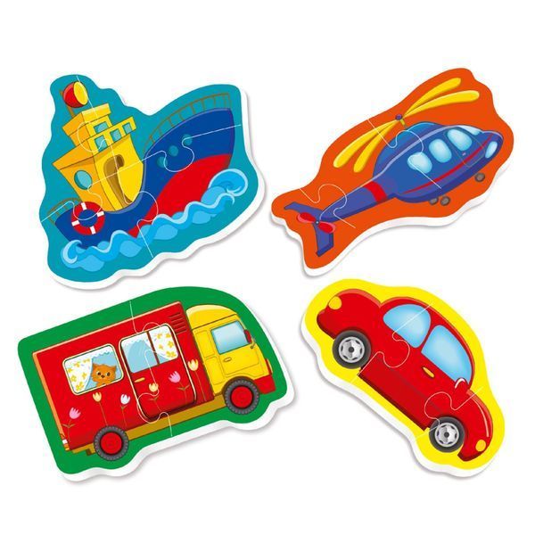 Дитячі пазли Baby&nbsp;puzzle "Транспорт" Vladi&nbsp;toys VT1106-96 VT1106-96 фото