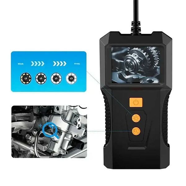 Гнучкий ендоскоп камера з дисплеєм та кабелем 5м Endoscope sp0974 фото