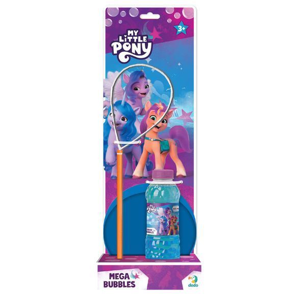 Мильні бульбашки "Mega Bubbles з тарілкою My Little Pony" 200635 об'єм 450 мл 200635 фото