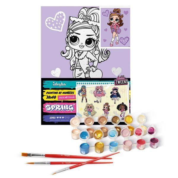 Картина за номерами "L.O.L. Surprise! Tweens Fancy Gurl" KHO6284, 30х40 см KHO6284 фото
