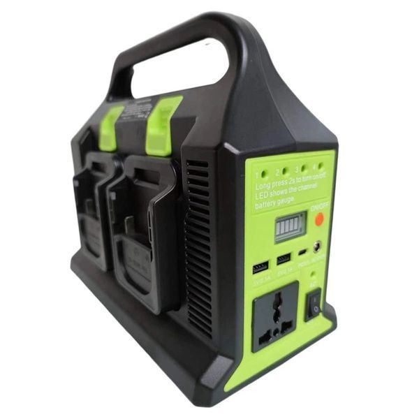 Перетворювач напруги (UIN2) 300W з 12V на 220V / Інвертор живлення з виходом 220 В для акумуляторів LXT USB, Type-C, 12 В, LED, 1.6 кг M17681 фото
