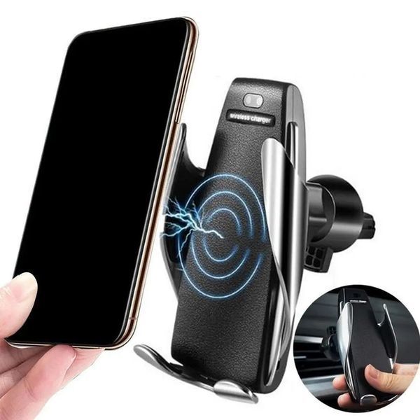 Автомобільний тримач із бездротовою зарядкою SMART SENSOR S5 265218563 фото