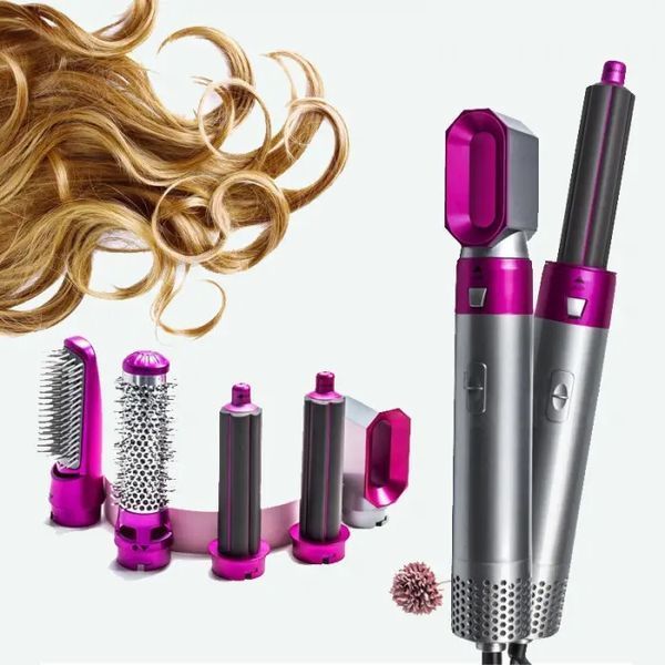 Стайлер Hot Air Styler 5в1 для укладання волос, 1000 Вт, 5 насадок, з кейсом 205dy фото