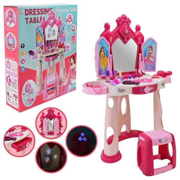 Ігровий набір Трюмо Dressing Table 1195 з аксесуарами, світло, музика 1195 фото