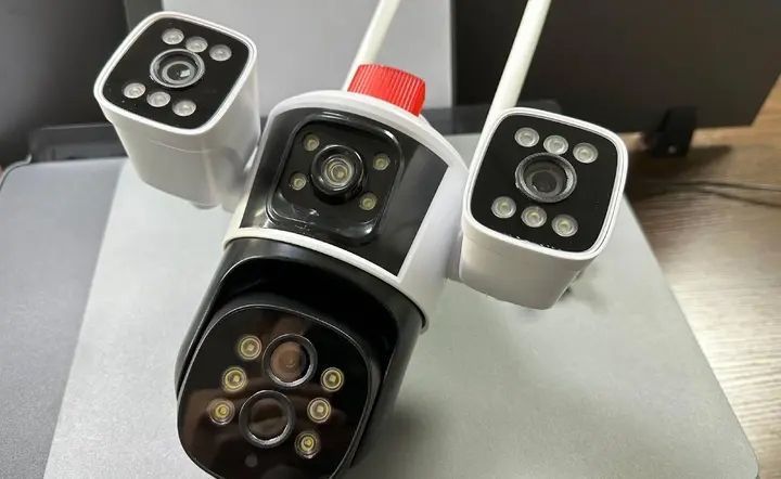 Камера IP спостереження Wifi 16 Мп 10-Х ZOOM вулична поворотна G9578 фото