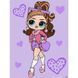 Картина за номерами "L.O.L. Surprise! Tweens Fancy Gurl" KHO6284, 30х40 см KHO6284 фото 1