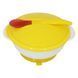Тарілка на присосці з термоложкою та кришкою MGZ-0101(Yellow) 250 мл MGZ-0101(Yellow) фото 1