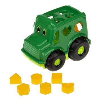 Сортер-автобус "Бусик" №1 Colorplast 0244 Зелений 0244(Green) фото